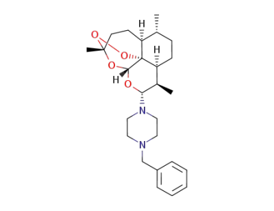 10α-(4-benzylpiperazin-1-yl)-10-deoxoartemisinin