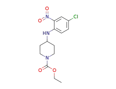 4-(4-chloro-2-nitro-anilino)-piperidine-1-carboxylic acid ethyl ester