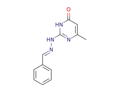 benzaldehyde-(4-methyl-6-oxo-1,6-dihydro-pyrimidin-2-ylhydrazone)