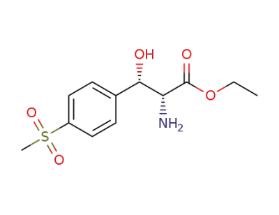 D-threo-p-methylsulfonylphenylserine ethyl ester
