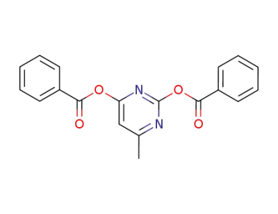 6-methyl-2,4-pyrimidine-diyl dibenzoate