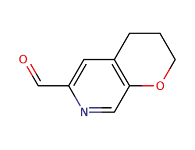 3,4-dihydro-2H-pyrano[2,3-c]pyridine-6-carbaldehyde