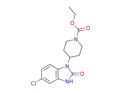 4-(5-chloro-2-oxo-2,3-dihydro-benzoimidazol-1-yl)-piperidine-1-carboxylic acid ethyl ester