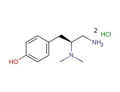 (S)-4-[3-amino-2-(dimethylamino)propyl]phenol dihydrochloride