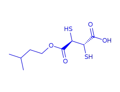 Monoisoamyl meso-2,3-dimercaptosuccinate